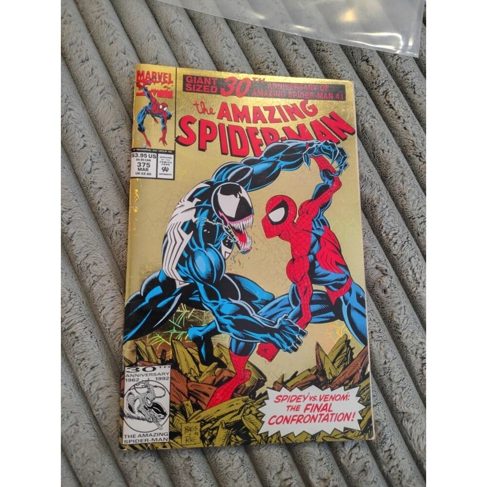 Marvel Comics The Amazing Spider-Man #375 30th Anniversary Spider-Man Venom NM